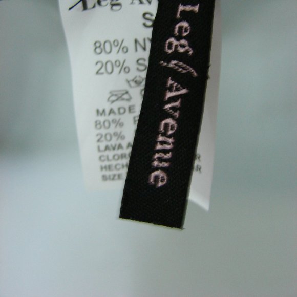 Leg Ave Black Lycra Nylon Mesh Corset Sheer NWT - Picture 9 of 9